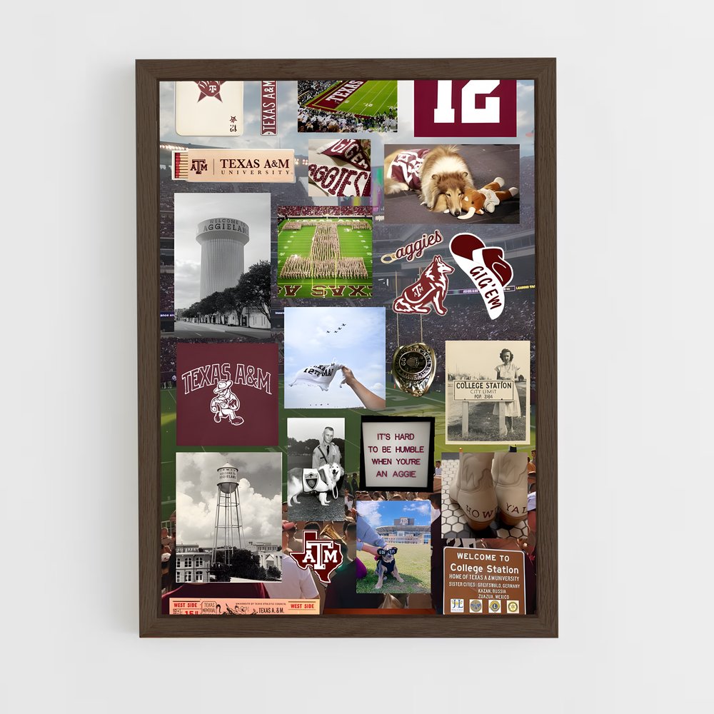 Poster Aggies en Fête – affiche Baseball (vue 5)